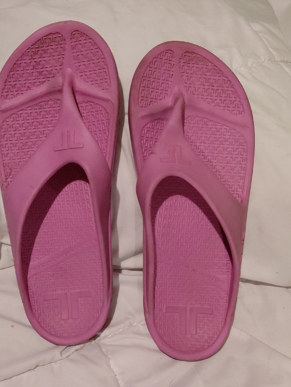 Telic  Pink Women's Comfort Flip Flop Sandals